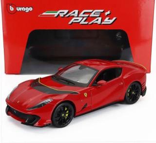 FERRARI 812 COMPETIZIONE 2021 - ROSSO CORSA Burago 1:18 Metallmodell