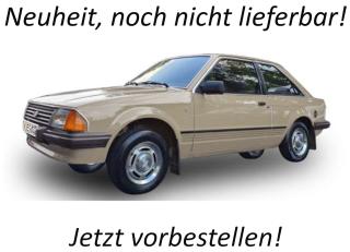 Ford Escort Mark III Ghia 1983 quartz gold SunStar Metallmodell 1:18 Date de parution inconnue (pas avant le 3. trimestre 2026)