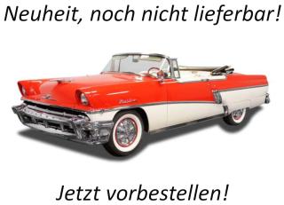 Mercury MontClair Open Convertible 1956 carousel red/classis white SunStar Metallmodell 1:18 Date de parution inconnue (pas avant le 3. trimestre 2026)