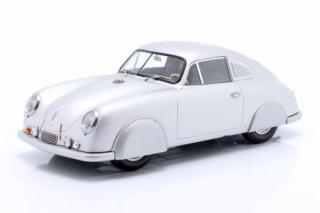 Porsche 356 SL Plain Body Version 1951 silver (closed wheels) WERK83 1:18 Türen zu öffnen!