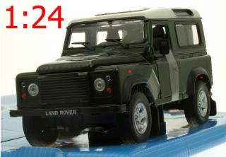 Land Rover Defender grün Welly 1:24