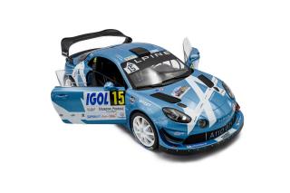 Alpine A110 RGT+ – Rallye Du Mont Blanc – 2024 – #15 R.ASTIER / D.GIRAUDET Solido 1:18 Metallmodell