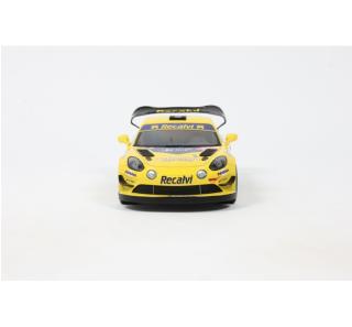 ALPINE A110 RGT+ YELLOW #4 M.FUSTER / D.FUENTES RALLYE DU MONT BLANC 2025 Solido 1:18 Metallmodell