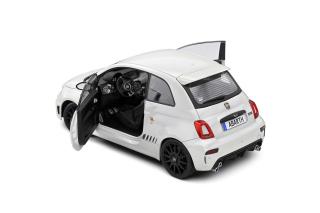 Fiat F595 Abarth  weiß Ghiaccio White 2022 S1811301 Solido 1:18