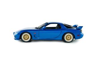 MAZDA RX7 FD3S INNOCENT BLUE MICA 1999 S1810611 Solido 1:18 Metallmodell