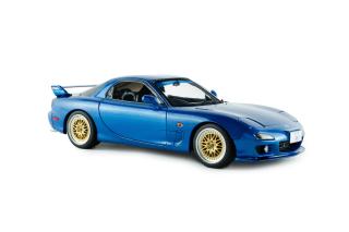 MAZDA RX7 FD3S INNOCENT BLUE MICA 1999 S1810611 Solido 1:18 Metallmodell