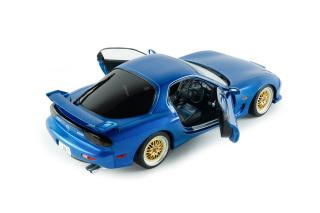 MAZDA RX7 FD3S INNOCENT BLUE MICA 1999 S1810611 Solido 1:18 Metallmodell