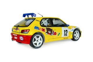 Peugeot 306 Maxi #12 J.P. Vandewauver / J.M. Vanderschuren Rally du Condroz 1997 S1808311 Solido 1:18 Metallmodell
