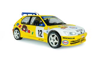 Peugeot 306 Maxi #12 J.P. Vandewauver / J.M. Vanderschuren Rally du Condroz 1997 S1808311 Solido 1:18 Metallmodell