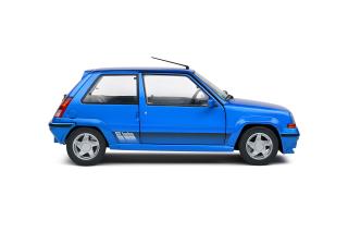 Renault 5 GT Turbo MK2 blau - BLEU LUMIERE 1989 S1810003 Solido 1:18 Metallmodell