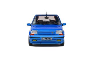 Renault 5 GT Turbo MK2 blau - BLEU LUMIERE 1989 S1810003 Solido 1:18 Metallmodell