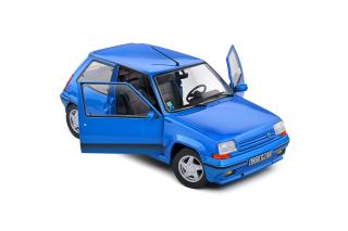 Renault 5 GT Turbo MK2 blau - BLEU LUMIERE 1989 S1810003 Solido 1:18 Metallmodell