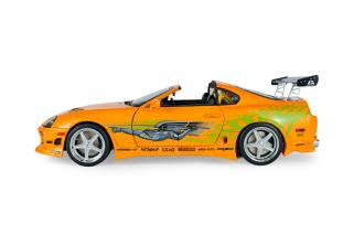 TOYOTA SUPRA MK4 (A80) FAST AND FURIOUS 1 BRIAN OPEN ROOF 2001 S1807609A Solido 1:18 Metallmodell