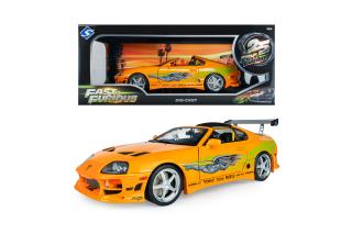TOYOTA SUPRA MK4 (A80) FAST AND FURIOUS 1 BRIAN OPEN ROOF 2001 S1807609A Solido 1:18 Metallmodell