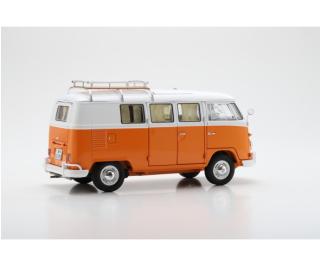 VW T1 Camper Orange/Weiß Schuco 1:18