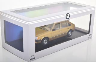 Opel Kadett 1984 D 5-door, dark gold metallic beige interior Triple9 1:18 (Türen, Motorhaube... nicht zu öffnen!)