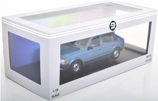 Opel Kadett 1984 D 5-door, blue metallic with blue-grey interior Triple9 1:18 (Türen, Motorhaube... nicht zu öffnen!)