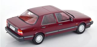 Saab 9000 CD Turbo, 1990 dark red Triple9 1:18 (Türen, Motorhaube... nicht zu öffnen!)