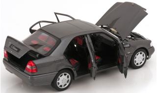 Mercedes C-Klasse W202 MOPF 1997 graumetallic Limited Edition 1250 pcs.  Norev 1:18 Metallmodell