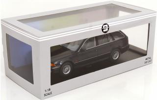 BMW 5-series Touring E39 1998 , orient blue Triple 9 1:18 (Türen, Motorhaube... nicht zu öffnen!)