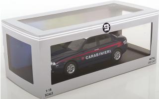 Alfa Romeo 156 Carabinieri 1998 Triple 9 1:18 (Türen, Motorhaube... nicht zu öffnen!)