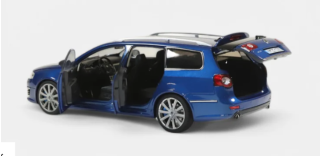 Volkswagen Passat R36 (2009) - Kombi - biscaya blue NZG 1:18 Metallmodell