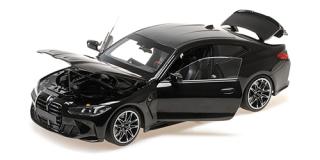 BMW M4 - 2024 - BLACK METALLIC Minichamps 1:18 Metallmodell mit zu öffnenden Hauben und Türen!