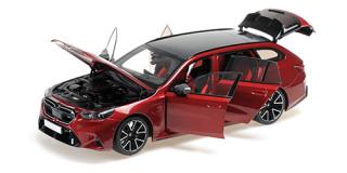 BMW M5 TOURING - 2024 - DARK RED METALLIC Minichamps 1:18 Metallmodell mit zu öffnenden Hauben und Türen!