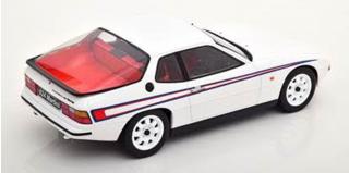 Porsche 924 Martini 1985 KK-Scale 1:18 Metallmodell (Türen, Motorhaube... nicht zu öffnen!)