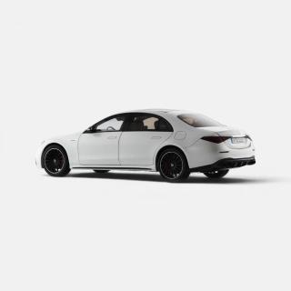 Mercedes-AMG S 63 E Performance opalith white NZG 1:18 Metallmodell