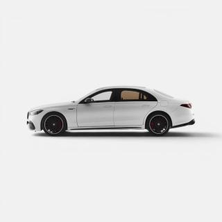 Mercedes-AMG S 63 E Performance opalith white NZG 1:18 Metallmodell