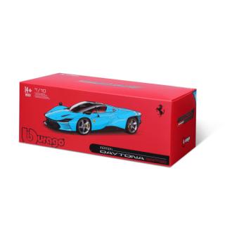 Ferrari Daytona SP3 blau Burago 1:18 Signature Series Metallmodell
