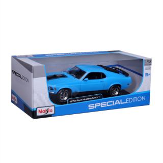 Ford Mustang Mach 1 1970 blau Maisto 1:18 SPECIAL EDITION