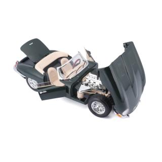 Jaguar E-Type cabriolet  1961 Grün Burago 1:18
