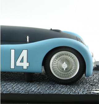 BUGATTI T57S 45 \"Bugatti Tank\" N°14 - GP ACF 1937 Le Mans Miniatures 1:18