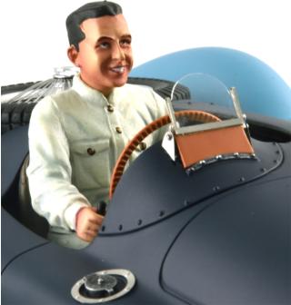 BUGATTI T57S 45 \"Bugatti Tank\" N°14 - GP ACF 1937 Le Mans Miniatures 1:18