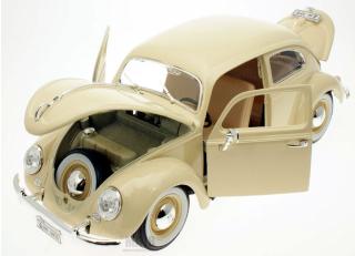 VW Käfer (Beetle) 1955 beige Burago 1:18