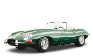 Jaguar E-Type cabriolet  1961 Grün Burago 1:18