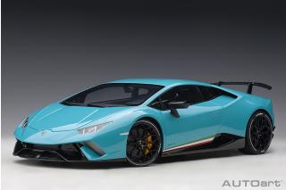 Lamborghini Huracán Performante 2017 (blu glauco/ solid blue) (composite model/full openings) Preis nicht bekannt AUTOart 1:12