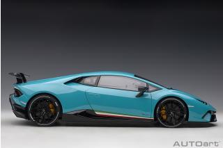 Lamborghini Huracán Performante 2017 (blu glauco/ solid blue) (composite model/full openings) Preis nicht bekannt AUTOart 1:12