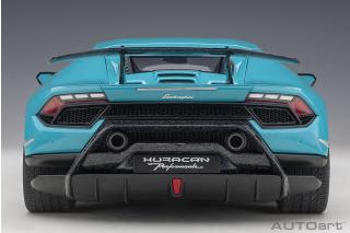 Lamborghini Huracán Performante 2017 (blu glauco/ solid blue) (composite model/full openings) Preis nicht bekannt AUTOart 1:12