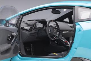 Lamborghini Huracán Performante 2017 (blu glauco/ solid blue) (composite model/full openings) Preis nicht bekannt AUTOart 1:12