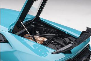 Lamborghini Huracán Performante 2017 (blu glauco/ solid blue) (composite model/full openings) Preis nicht bekannt AUTOart 1:12