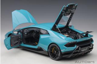 Lamborghini Huracán Performante 2017 (blu glauco/ solid blue) (composite model/full openings) Preis nicht bekannt AUTOart 1:12