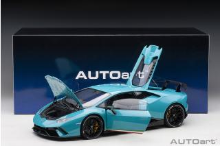 Lamborghini Huracán Performante 2017 (blu glauco/ solid blue) (composite model/full openings) Preis nicht bekannt AUTOart 1:12