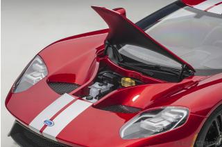 Ford GT 2017 (liquid red/silver stripes) (composite model/full openings) Preis nicht bekannt AUTOart 1:12