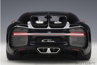 Bugatti Chiron 2017 (italian red/nocturne black) (composite model/full openings) AUTOart 1:12