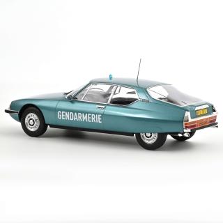 Citroën SM 1973 Gendarmerie Norev 1:12 Metallmodell (Türen/Hauben nicht zu öffnen!)