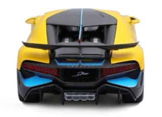 Bugatti Divo gelb/blau Maisto 1:24