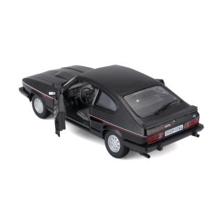 Ford Capri 2.8 schwarz 1982 Burago 1:24